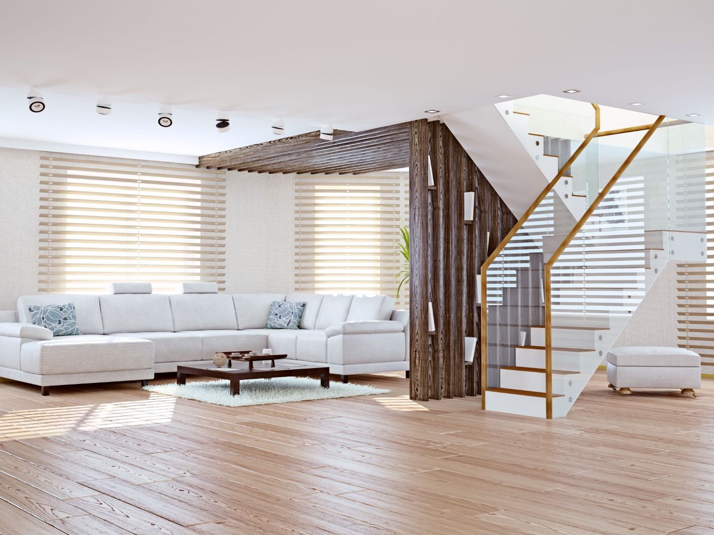 Modern living room interior. Contemporary design concept